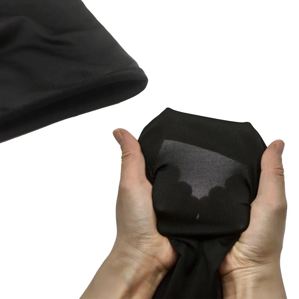 Full-face balaclava hat in black by Simples Market for outdoor winter sports