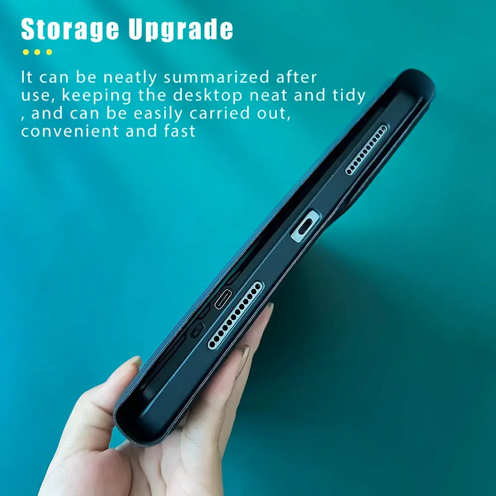 Magic Keyboard With Wireless Mouse Case For iPad 9th Gen 10.2 7th 8th Pro 11 Air M3 M4 All In One