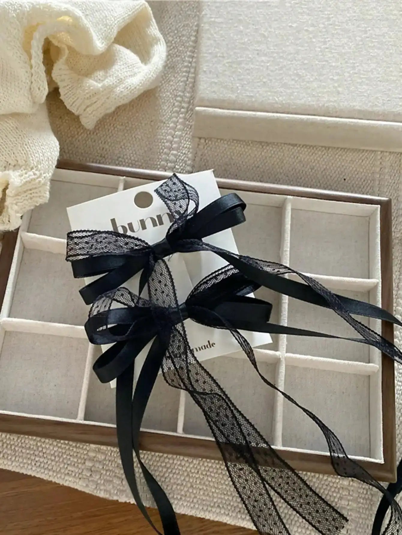 VelvetAura Mesh Bow Hair Clips Set For Women And Girls Elegant Party Accessories Set Of 2 Or 6