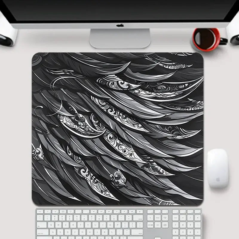 450x400mm Large Gaming Mouse Pad XL Desk Mat For PC Computer Keyboard Rubber Anti Slip Ultra Smooth Surface