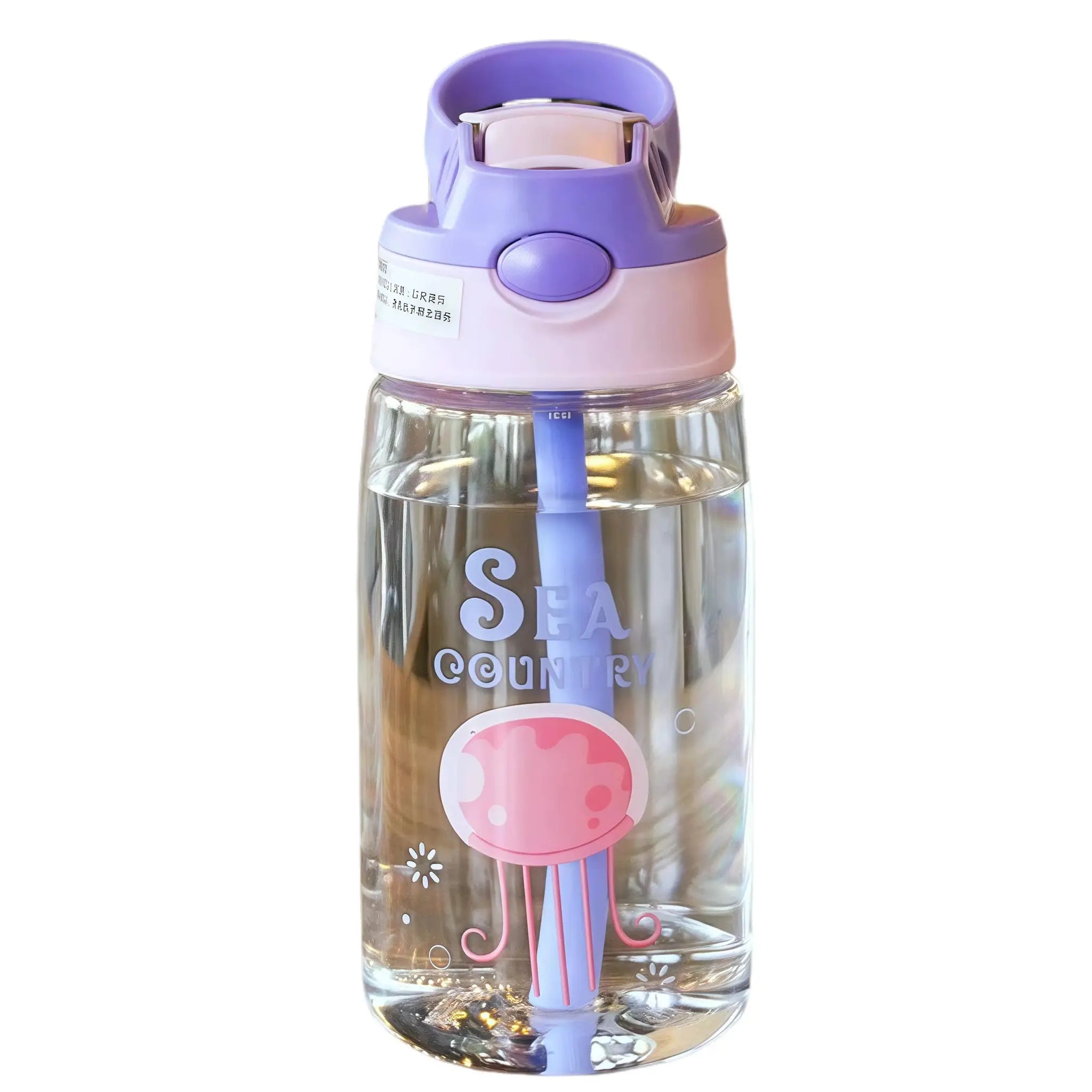 480ml Kids Sippy Cup Cartoon Baby Feeding Cup With Straws Leakproof Water Bottle Outdoor Portable Duckbill Straw Cups