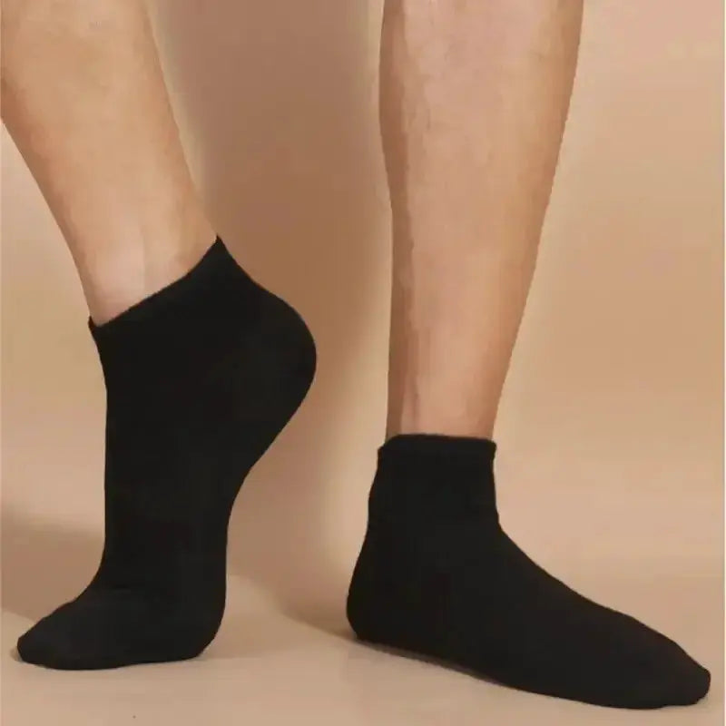 Unisex Casual Boat Socks Low Cut Ankle Socks Thin Breathable Anti Odor Sweat Absorbing Comfortable Everyday Wear