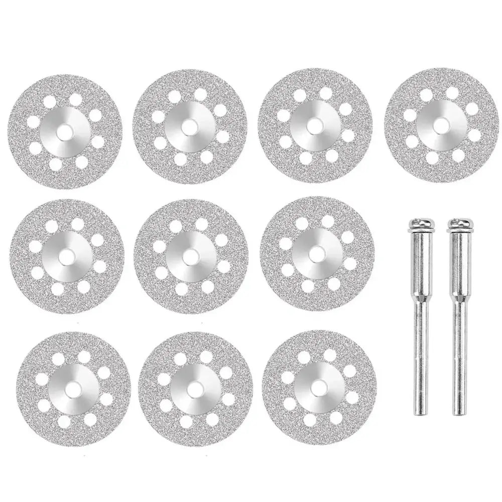 Diamond Saw Cut Off Rotary Tool Blade 20 To 30mm With 3mm Mandrel For Dremel Rotary Tools Stone Glass Tile Metal