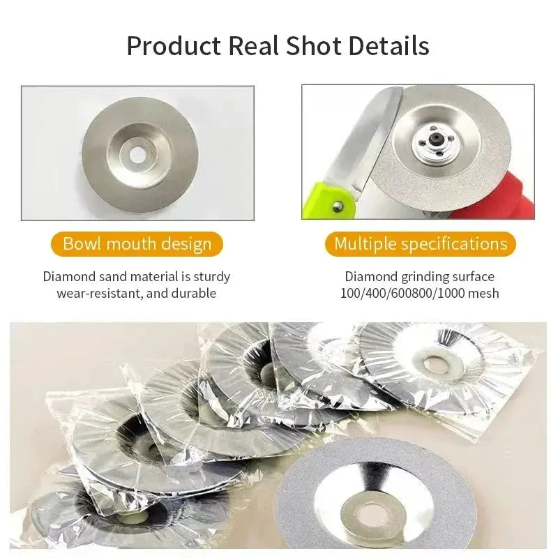 Durable Abrasive Disc for Ceramics Tools with Reliable Performance and Long Service Life Practical Accessories