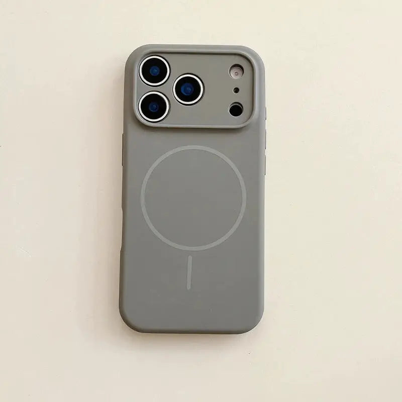 MagShield Solid Color Silicone MagSafe Case for iPhone 17 Pro Max 17 and 17 Pro Seamless Wireless Charging