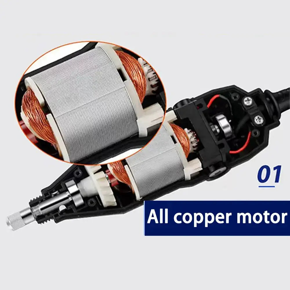 JANGKLIFE 110 220V High Power Multi Function Electric Grinder Polishing Drilling Cutting Engraving 211 Accessory Set