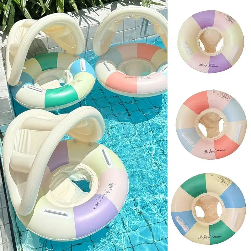 Outdoor Sport Inflatable Swimming Ring PVC Pool Float Seat For Adults 14 And Up Great