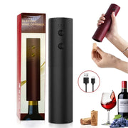 Xiangyanghua Electric Wine Bottle Opener Automatic Corkscrew Rechargeable Red Wine Opener One Click Button Kitchen Tool
