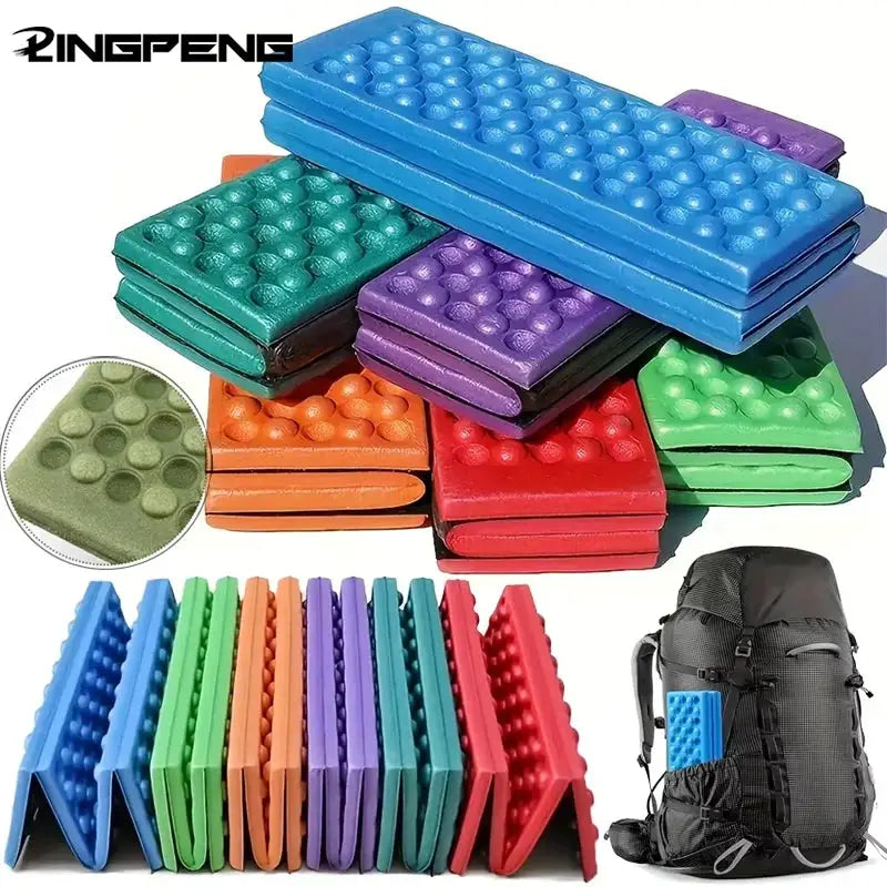 Outdoor Foldable XPE Cushion Mat for Hiking Camping Picnics Beach Waterproof Moisture Proof Portable Pad