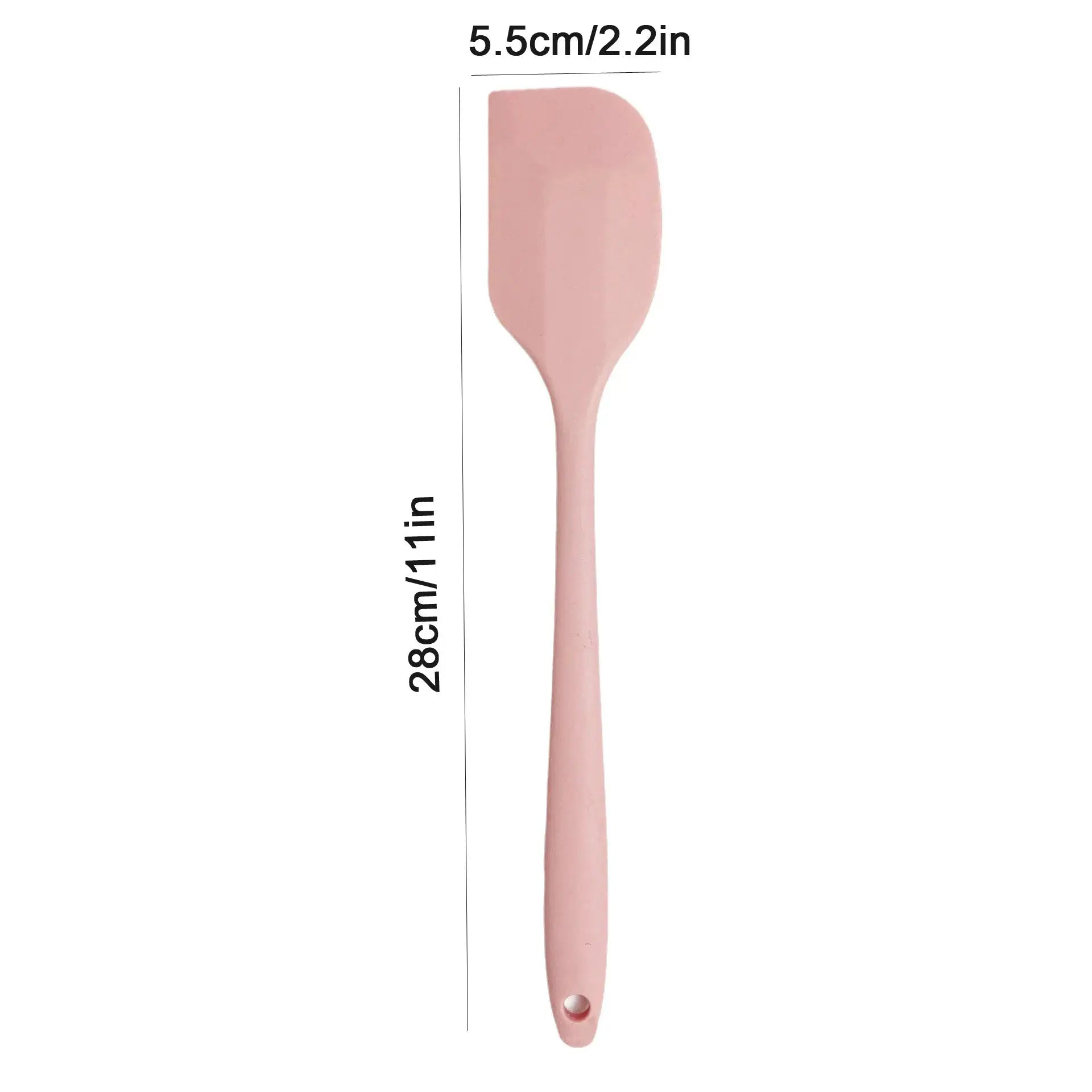 Silicone Cream Spatula Non Stick Heat Resistant Kitchen Baking Tool For Cakes And Desserts Flexible Cooking Utensil