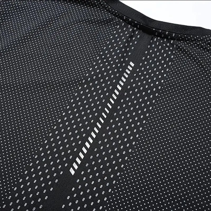 Mens Quick Dry Running Tee Breathable Summer Sports Shirt For Hiking Fishing And Outdoor Activities