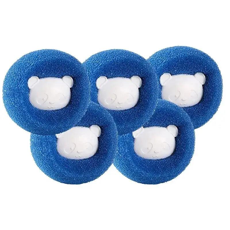 1 To 5 Pieces Pet Hair Remover Reusable Ball For Laundry Washing Machine Filter Cat Fur Lint Catcher Home