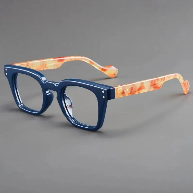 NovaEyes Ultra Lightweight Unisex Square Reading Glasses With Blue Light Blocking For Reduced Eye Strain