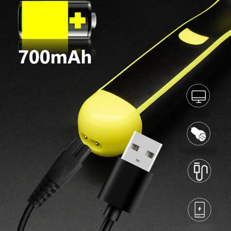 Simples Market yellow handheld USB rechargeable bikini-area shaver with 700mAh battery