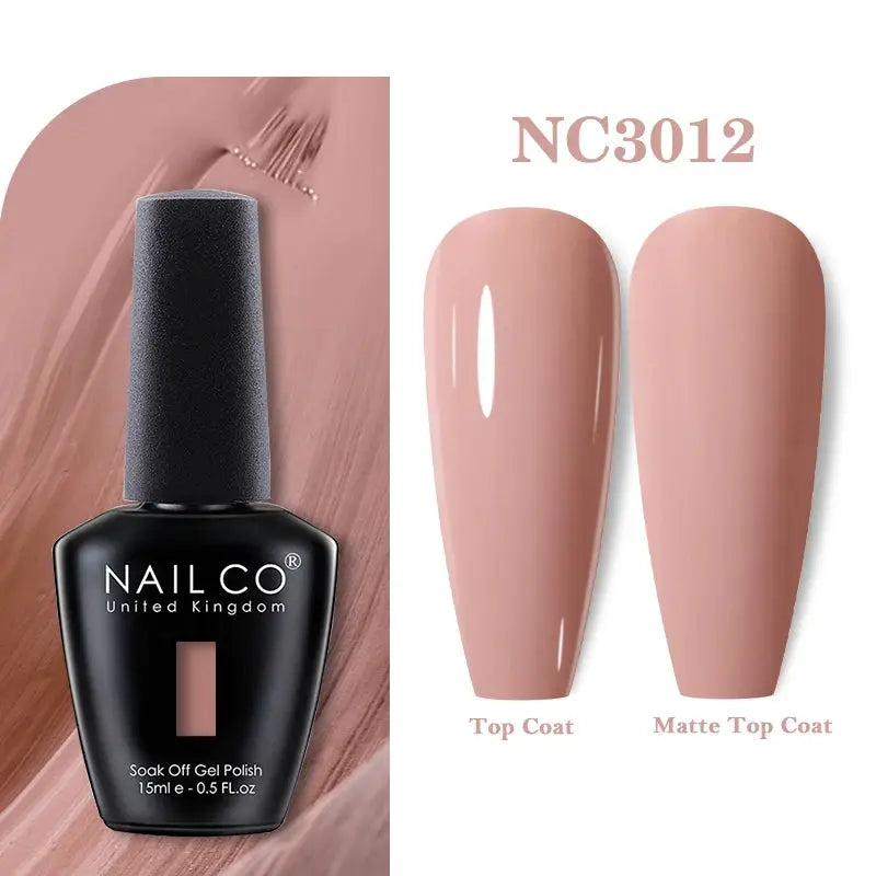 NAILCO 283 Colors Gel Nail Polish Kit Ultra Long Lasting UV Gel Varnish With 30 Day Shine