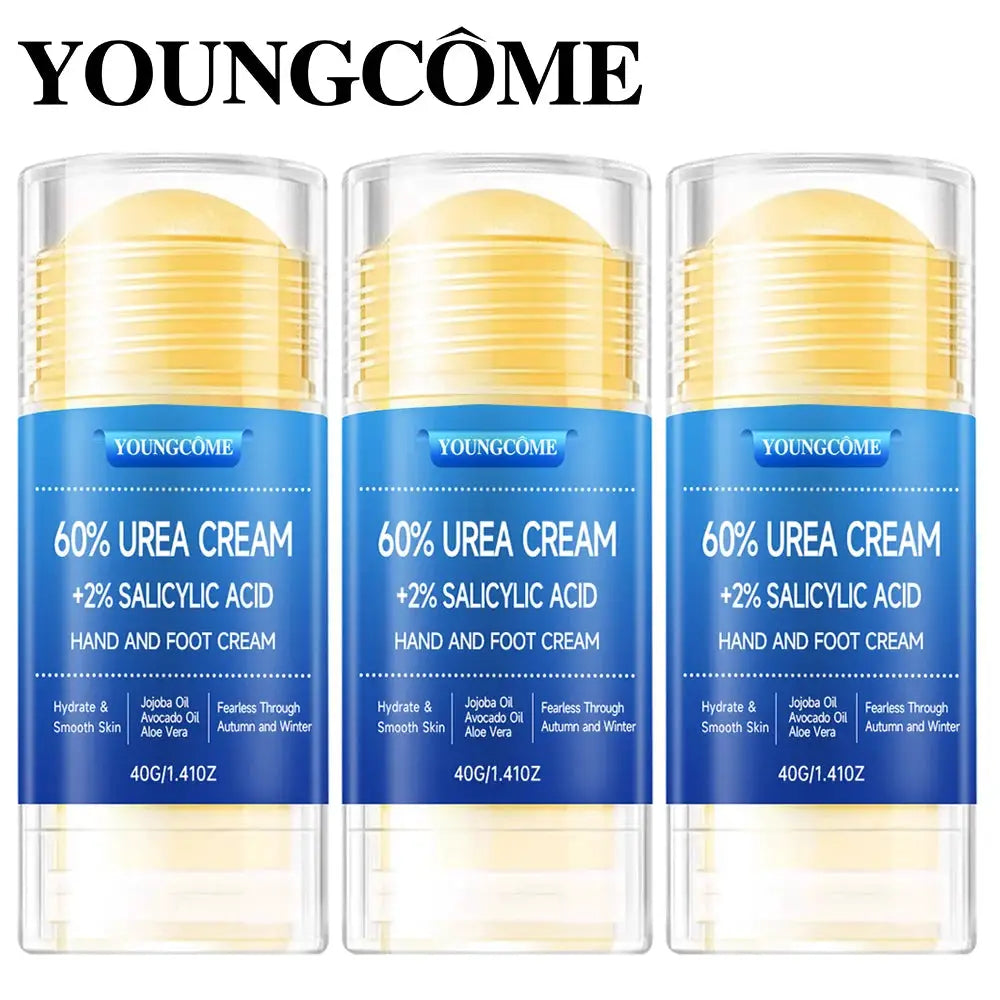 Urea Cream 60 Percent For Feet And Hands With Two Percent Salicylic Acid Maximum Strength Hyaluronic Acid Tea Tree