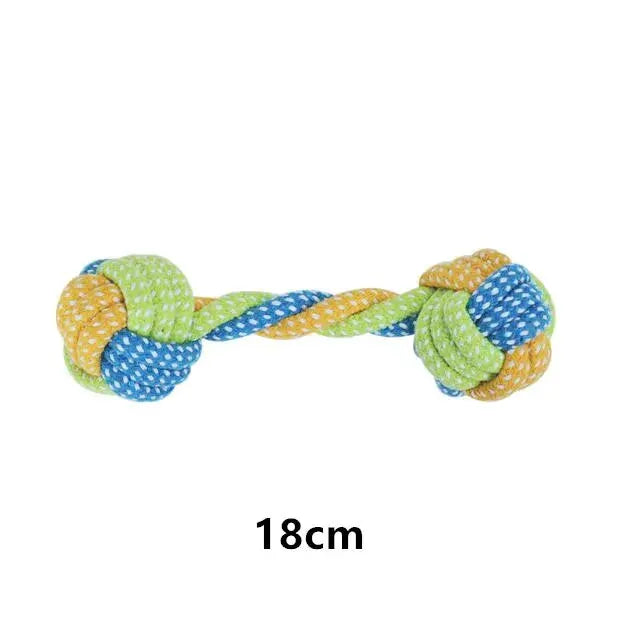 Interactive Cotton Rope Dog Toys For All Sizes Durable Chew Toy Dental Health Puppy Toy