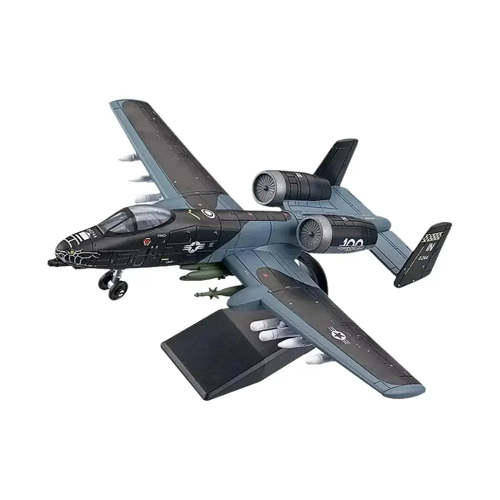 Military Series Building Blocks A10 Thunderbolt II And F14 Tomcat Fighter Aircraft Set For Kids Birthday Gift