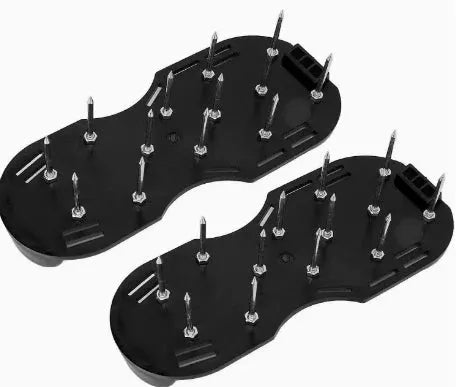 Garden Lawn Aerator Shoes With Grass Spikes For Aerating Soil And Promoting Healthier Grass