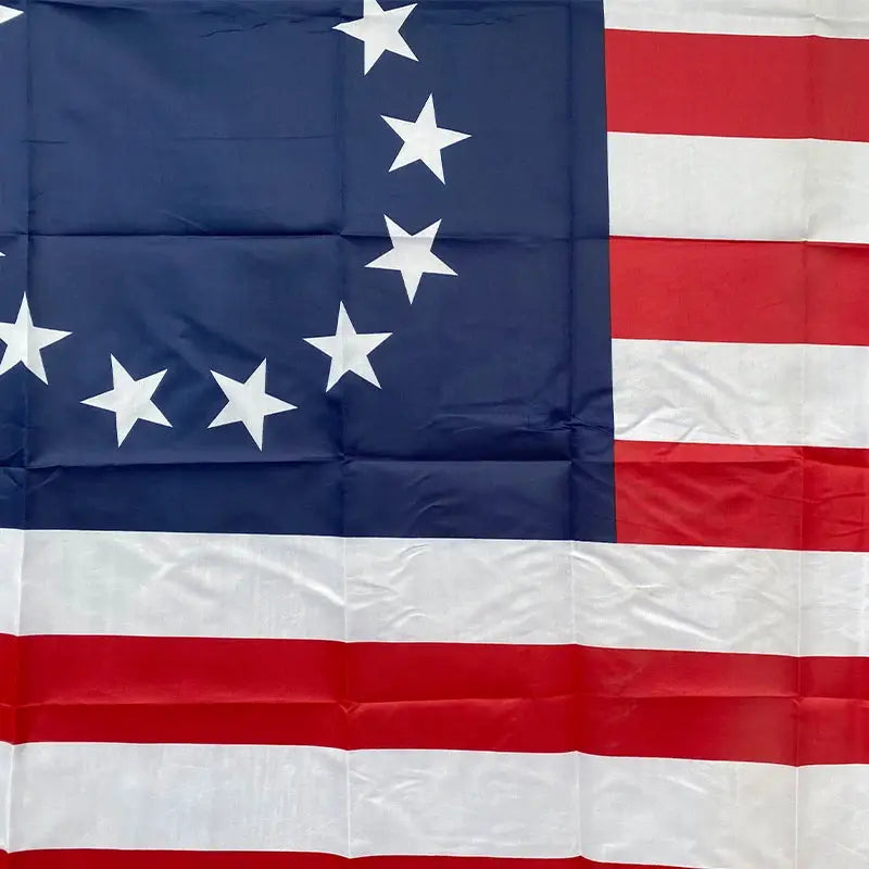 Betsy Ross 13 Star 3x5 Feet USA Flag Polyester Heritage For Collectors