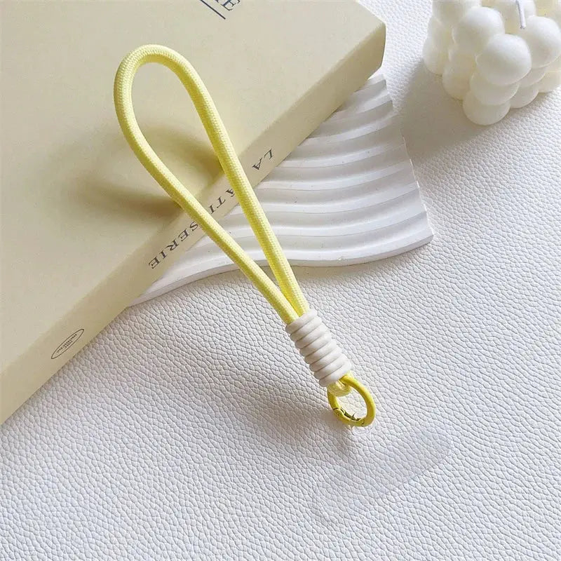Mobile Phone Lanyard Strap With Patch Attachment For Secure Phone Case Rope Keychain And Hanging Chain