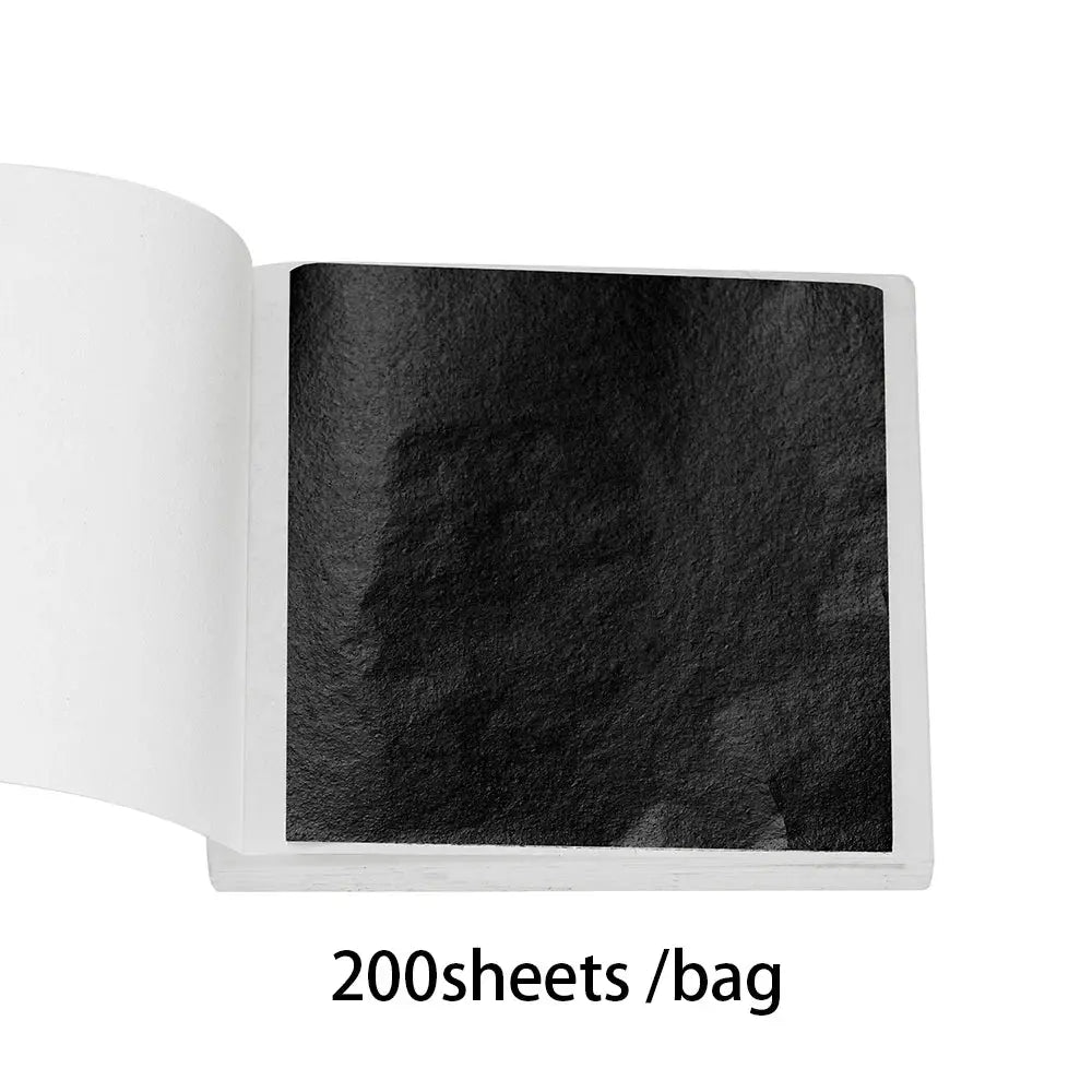 Imitation Gold Foil Paper Leaf Gilding For Epoxy Resin Molds Jewelry Making And Resin Craft Decor 100 200 Sheets