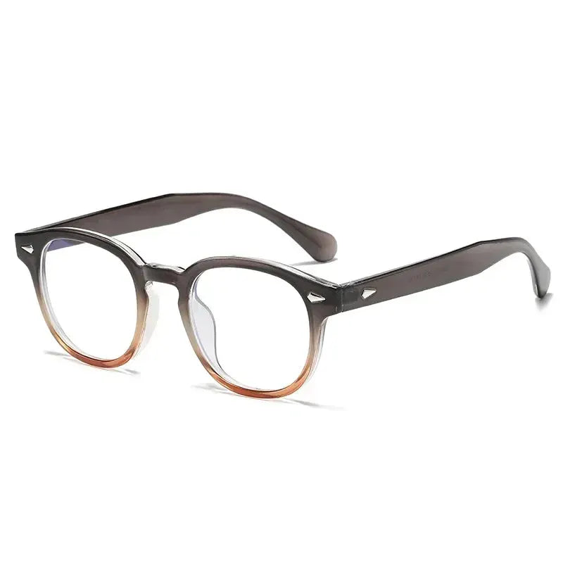 JNPCXI Retro Round Sunglasses With UV400 Protection Rivet Leopard Pattern Unisex Eyewear