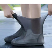 Latex Waterproof Overshoes For Outdoor Rain Gear Shoe Covers For Rainy Day Protection 1 Pair