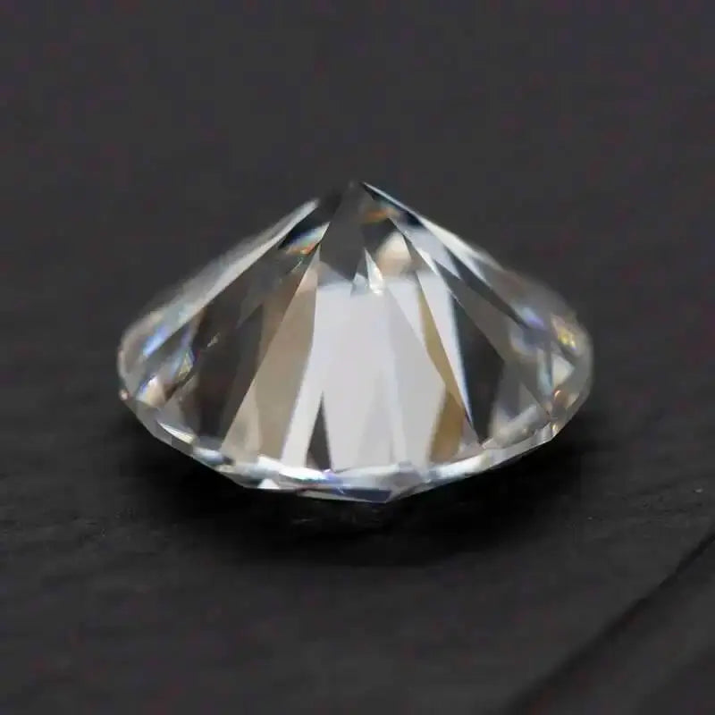 Moissanite Round Cut D Color VVS1 0.1ct-5ct DIY Necklace Earrings With GRA Certificate