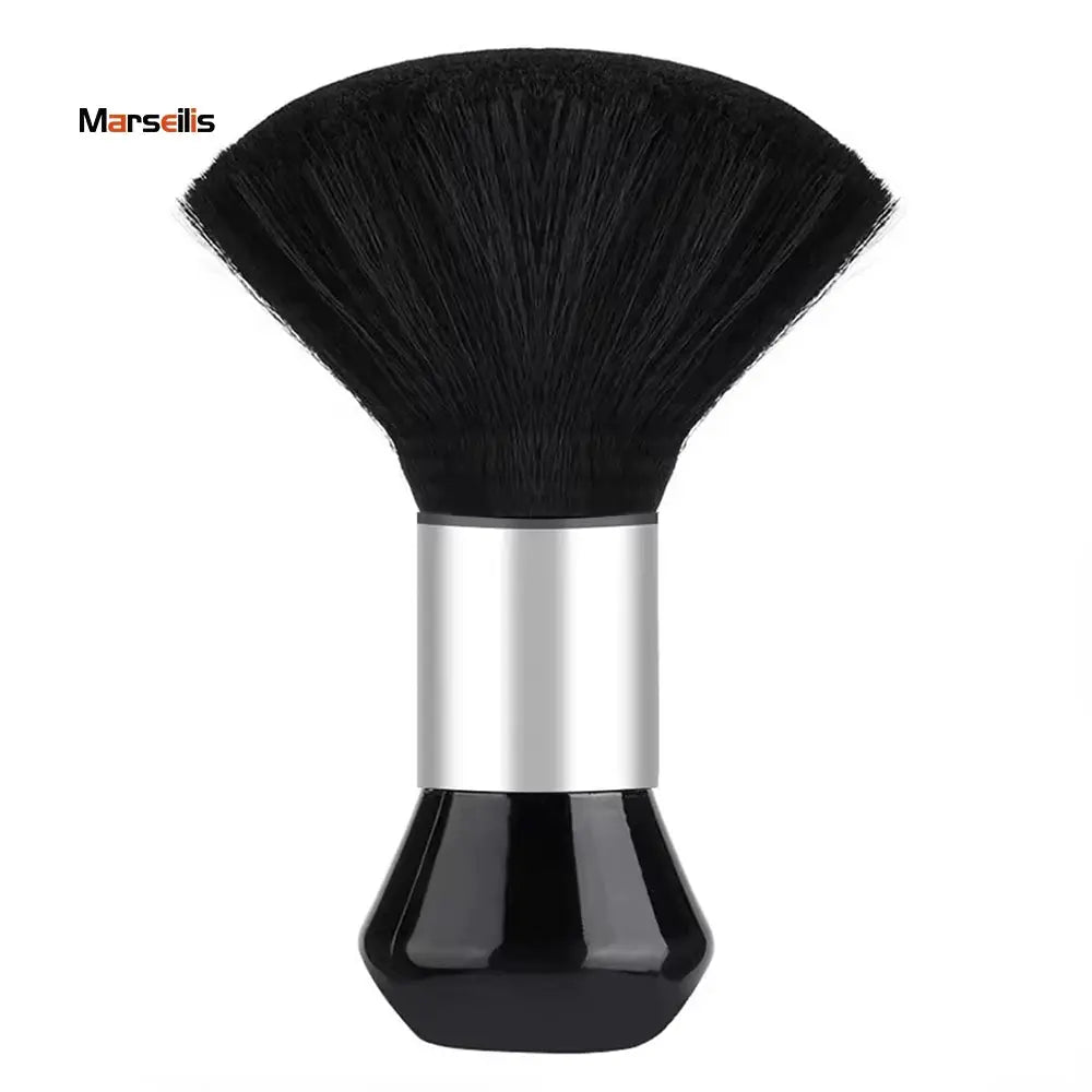Marseilis Soft Neck Brush Dust Remover For Hair Cutting Neckline And Facial Cleaning Salon Tools