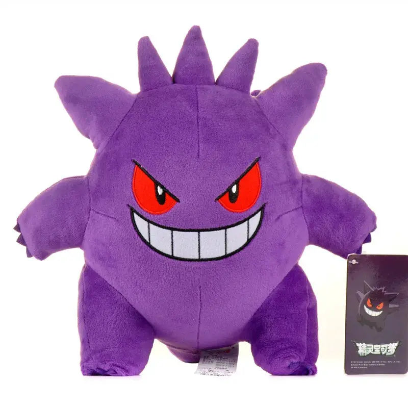 Pokemon Plush Toys Set Gengar Pikachu Charizard Piplup Soft Cute Cartoon Plush Dolls For Kids Gift