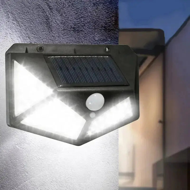 ApexGlow Solar LED Outdoor Garden Light Waterproof Motion Sensor Spotlight Eco Friendly Sun Powered Illumination