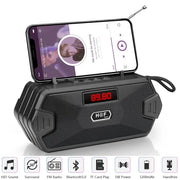 Simples Market Bass Hifi outdoor portable Bluetooth speaker with FM radio and MP3 playback