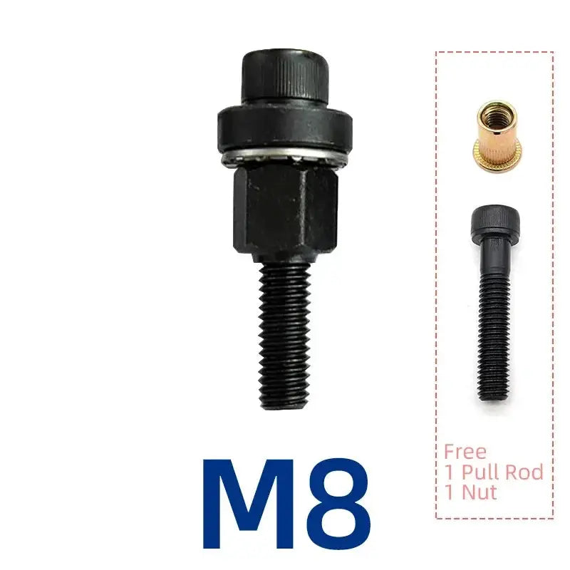 Rivet Nut Gun Drill Adapter Tool Cordless Riveting Kit For M3 M4 M5 M6 M8 M10 M12 Nuts And License Plates