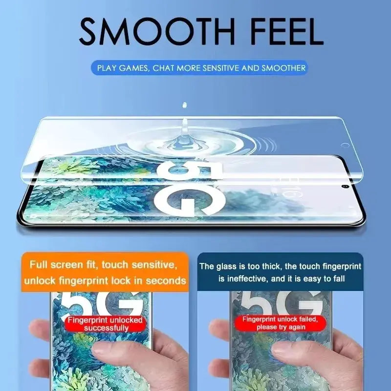 5Pcs hydrogel screen protectors by Simples Market for Samsung Galaxy phones