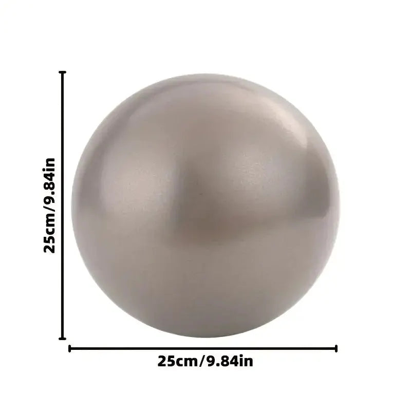 25cm Yoga Pilates Ball For Core Training And Balance Fitness Indoor Use Gymnastics And Therapy