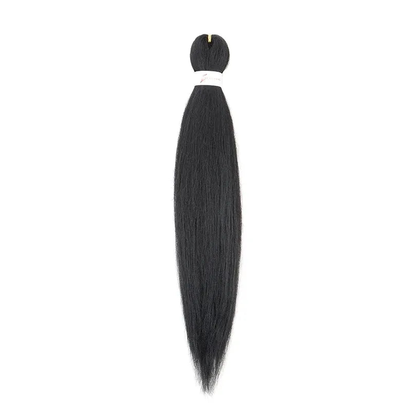 Simples Market WIGSIN 20-inch synthetic pre-stretched yaki EZ box braiding hair bundle black