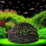 Aquarium Shrimp Cave House Mini Porous Betta Hideout Shelter Breeding Nest For Shrimp And Fish Aquatic Decor