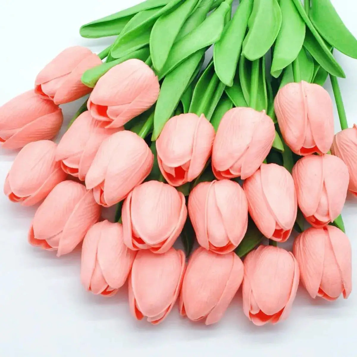 10 Pcs Artificial Tulips Realistic Touch Scrapbooking Home Decor Wedding Garden Arch Garland Mothers Day Bouquet DIY