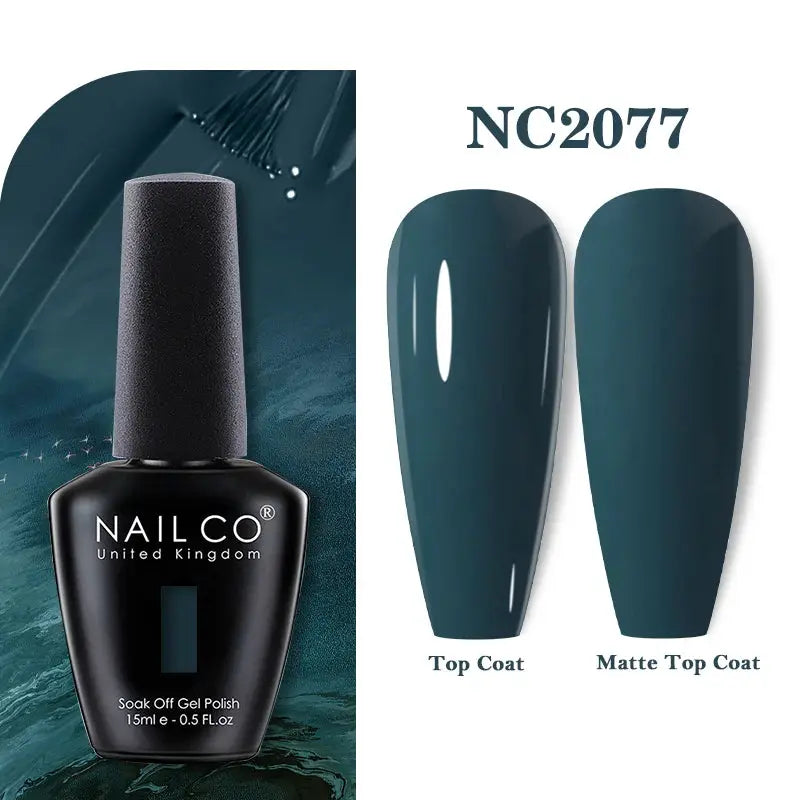 NAILCO 283 Colors Gel Nail Polish Kit Ultra Long Lasting UV Gel Varnish With 30 Day Shine