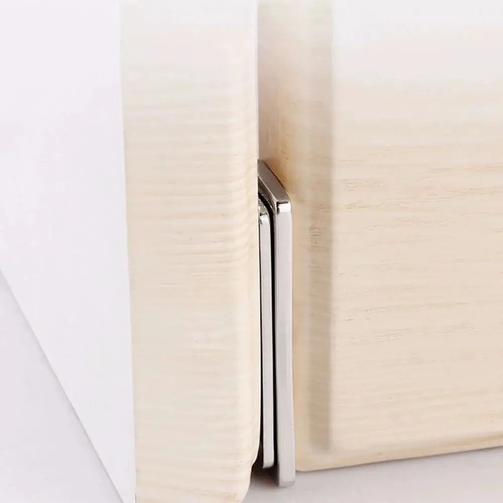 Simples Market magnetic cabinet catch; ultra-thin chrome door magnet for kitchen/closet doors