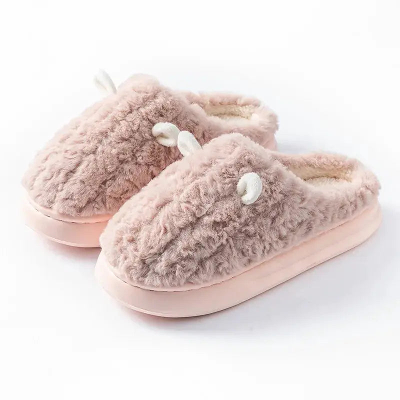 CozySteps Womens Winter Slippers Plush Fleece Lined Non Slip Sole Indoor Outdoor Warmth