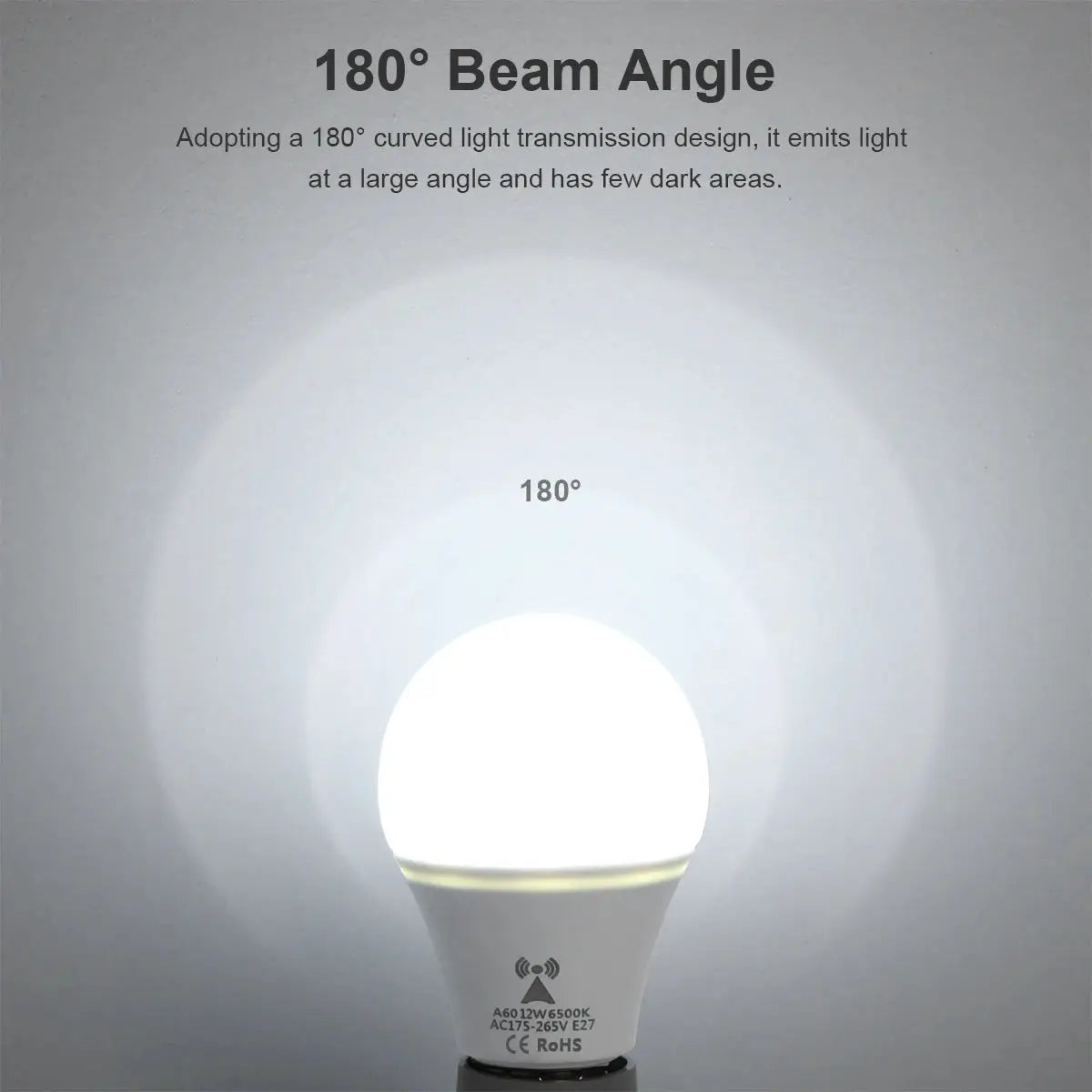 2 Pack LED Night Light With Motion Sensor 110V 220V White Room Lamp