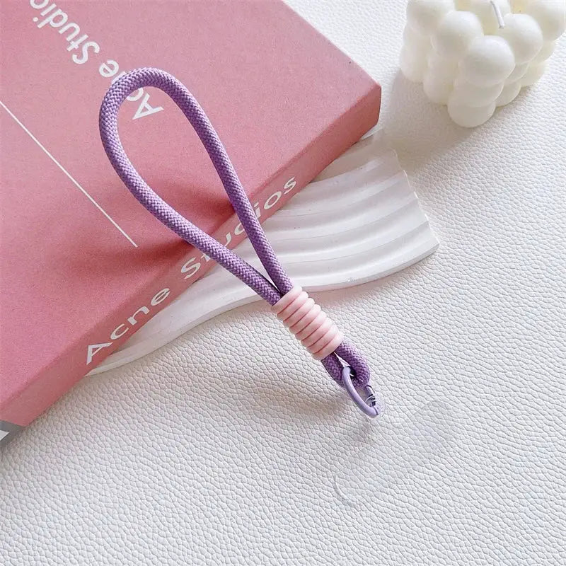Mobile Phone Lanyard Strap With Patch Attachment For Secure Phone Case Rope Keychain And Hanging Chain