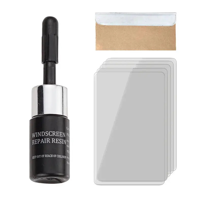 Car Glass Repair Kit For Windshields Cracks And Scratches Removal For Cars Trucks And Motorcycles Windshield Repair Set