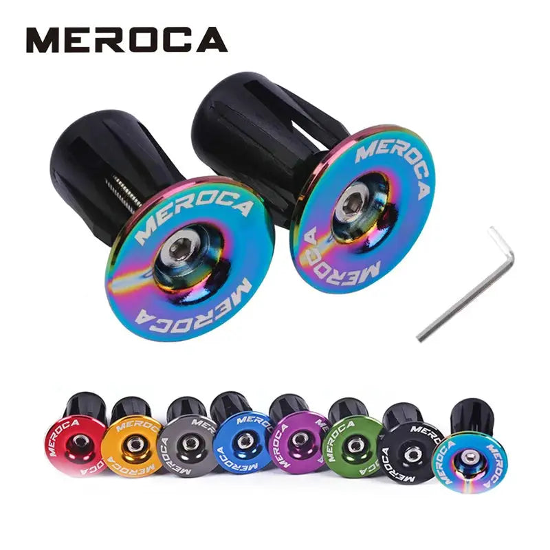 Aluminum Alloy Mountain Road Bike Handlebar End Plugs For MTB BMX End Caps Grip Cover And Accessories