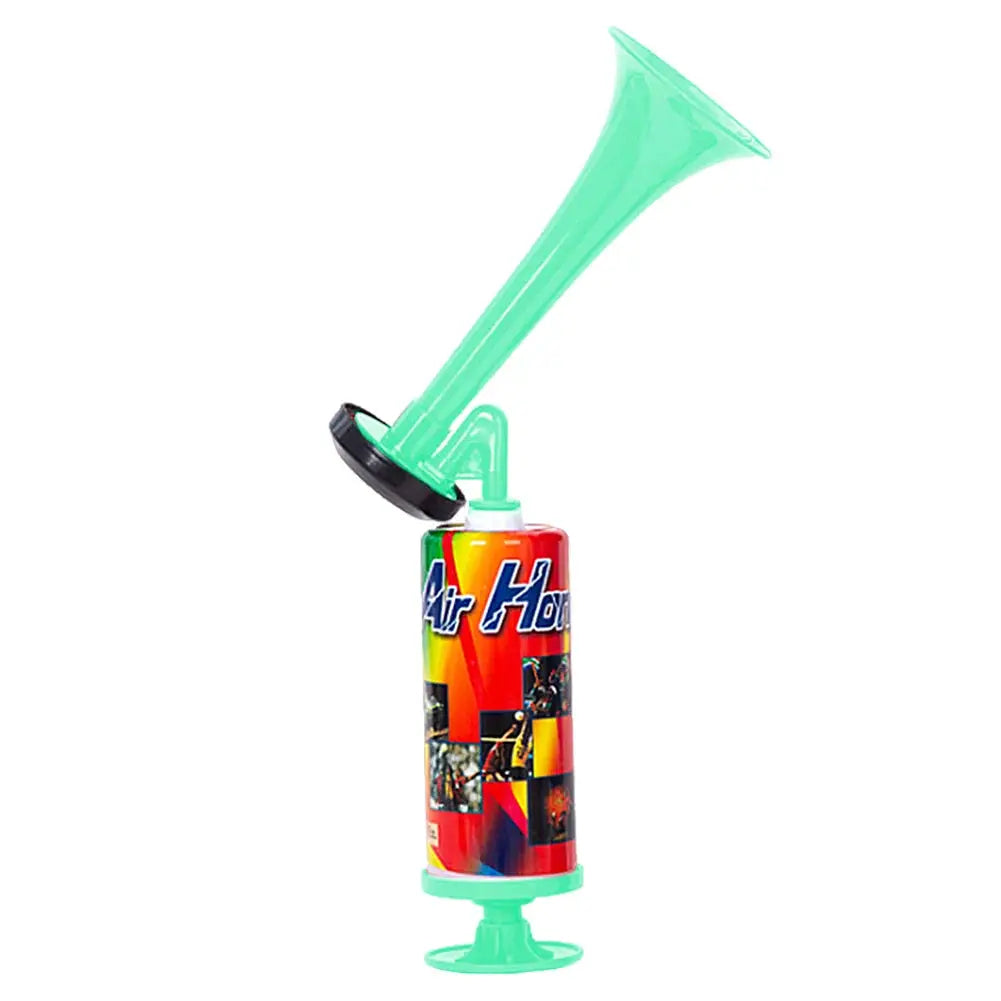 Portable Air Horn With Hand Pump Loud Stadium Sound for Soccer Events