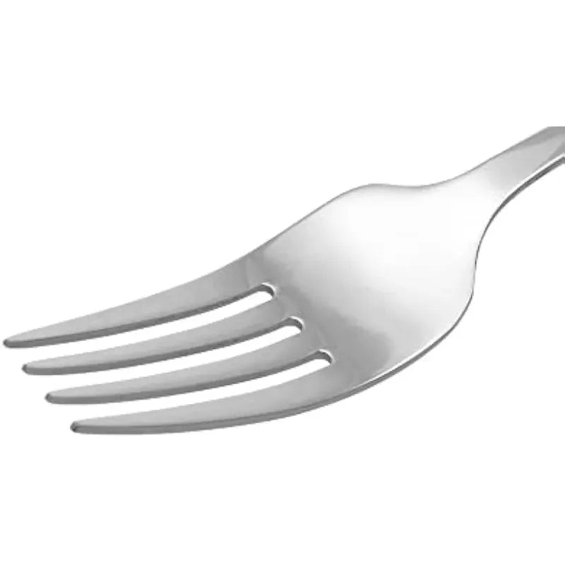 Heavy Duty Stainless Steel Dinner Forks With Round Edge Pack Of 12 Dishwasher Safe For Restaurants Eid Al Adha Mubarak