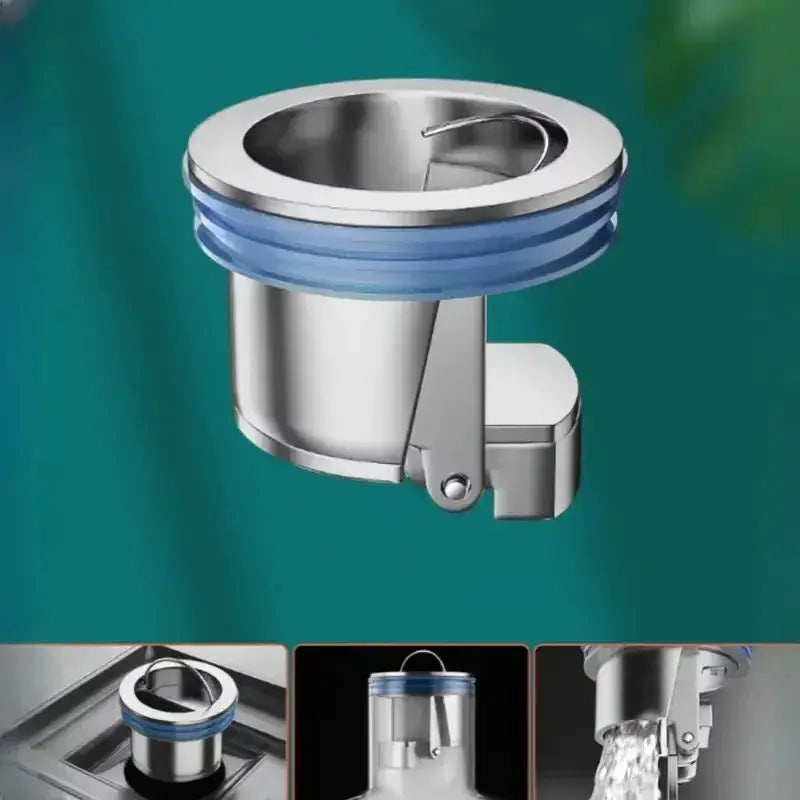 Toilet Shower Copper Floor Drain Core Anti Odor Insect Repellent Self Sealing Backflow Prevention Bathroom Accessory