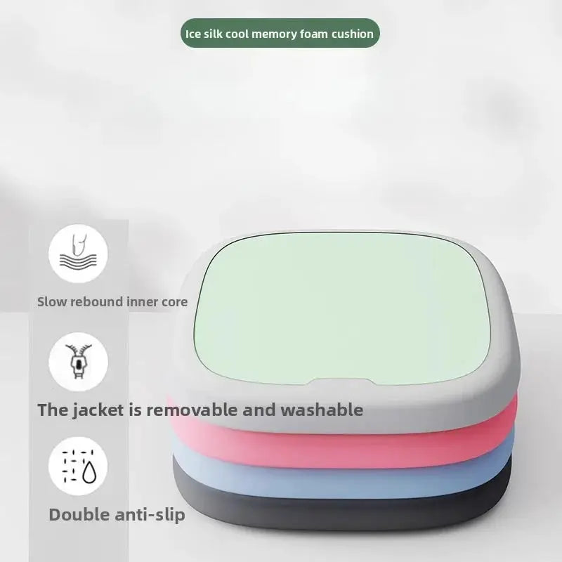 ComfyDrive Memory Foam Car Seat Cushions With Lumbar Support For Cool Breathable Comfort In Car And Office